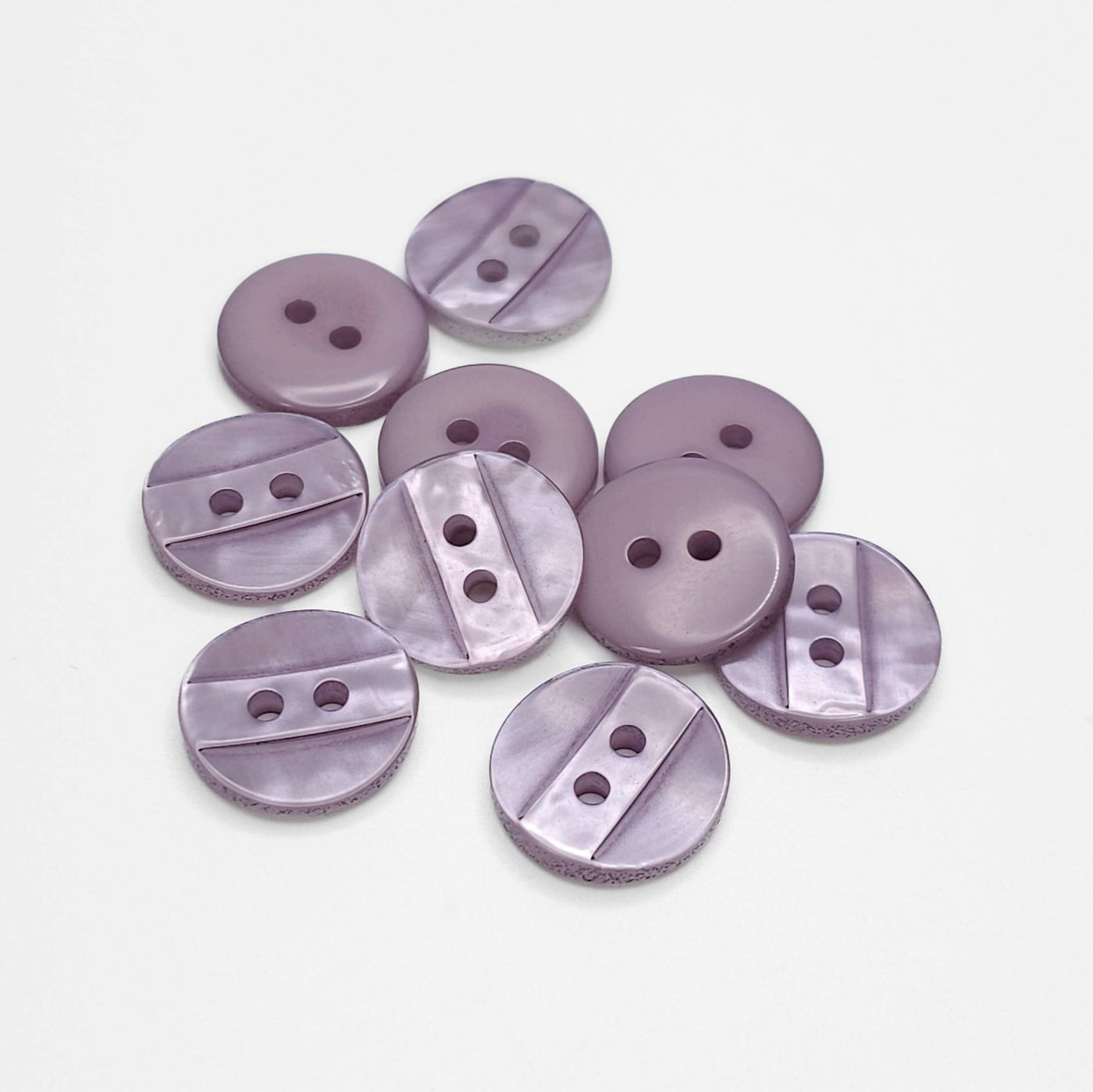 Buttons Purple 15 mm