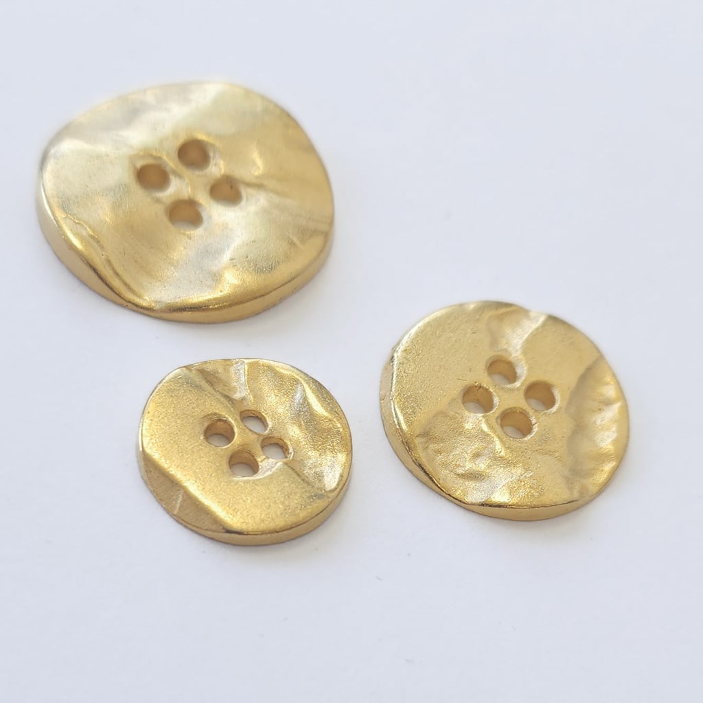 Gold buttons 