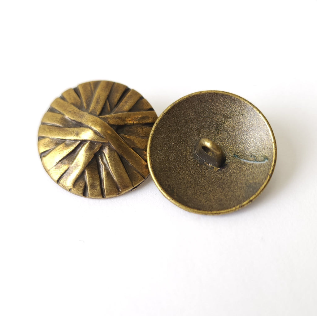22 mm Gold Buttons