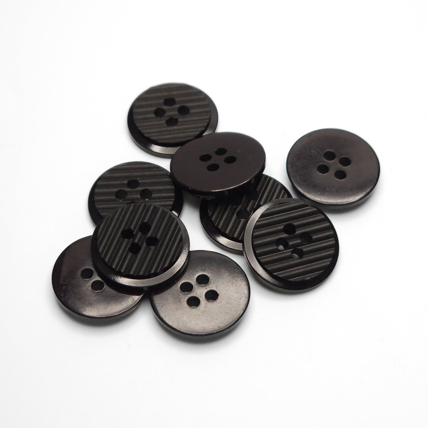 Buttons Black | 19 mm
