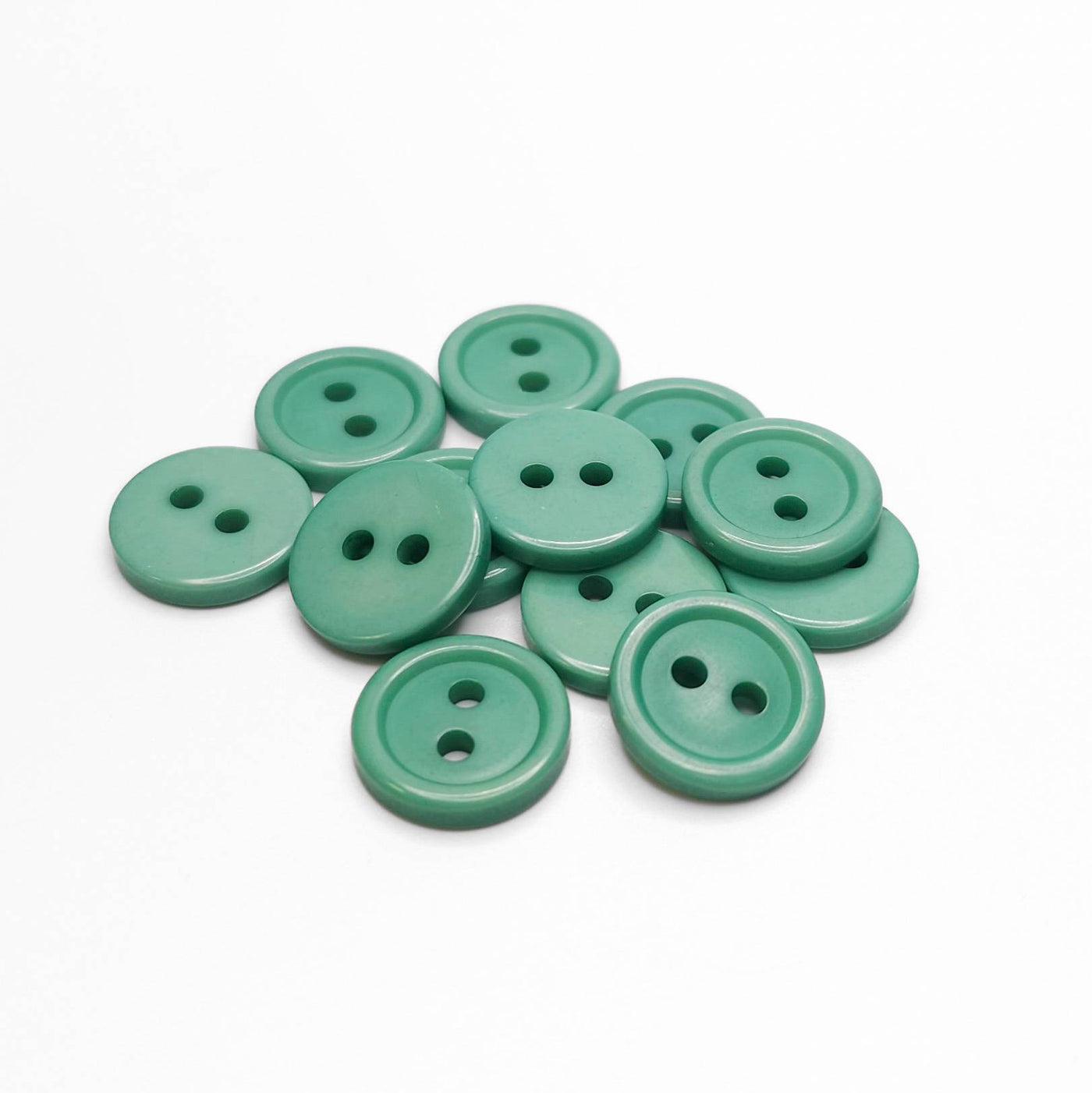Buttons Green 11 mm