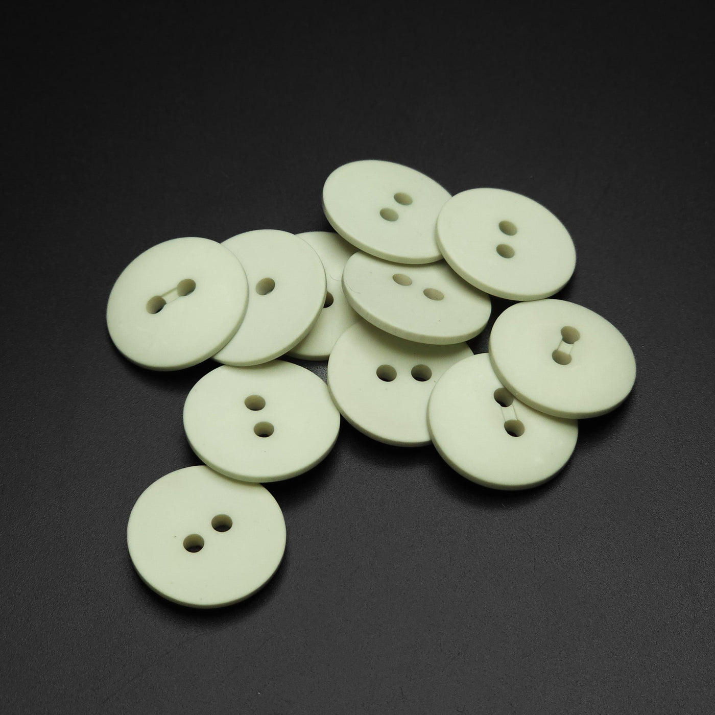 Buttons green | 19 mm
