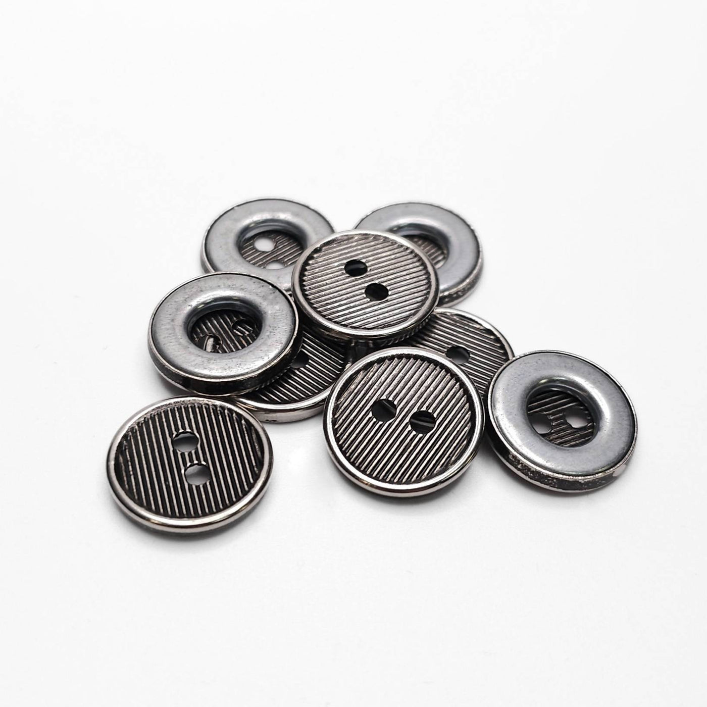 Buttons Silver 15 mm