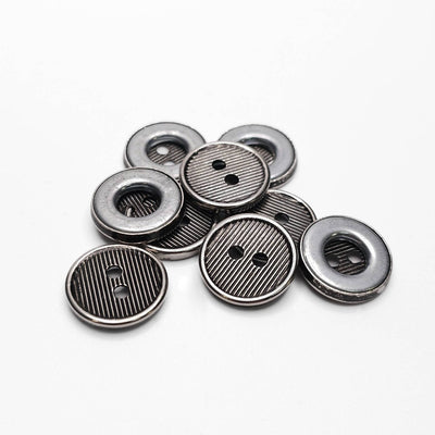 Buttons Silver 15 mm
