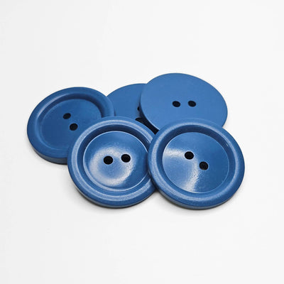 Buttons Blue 33 mm