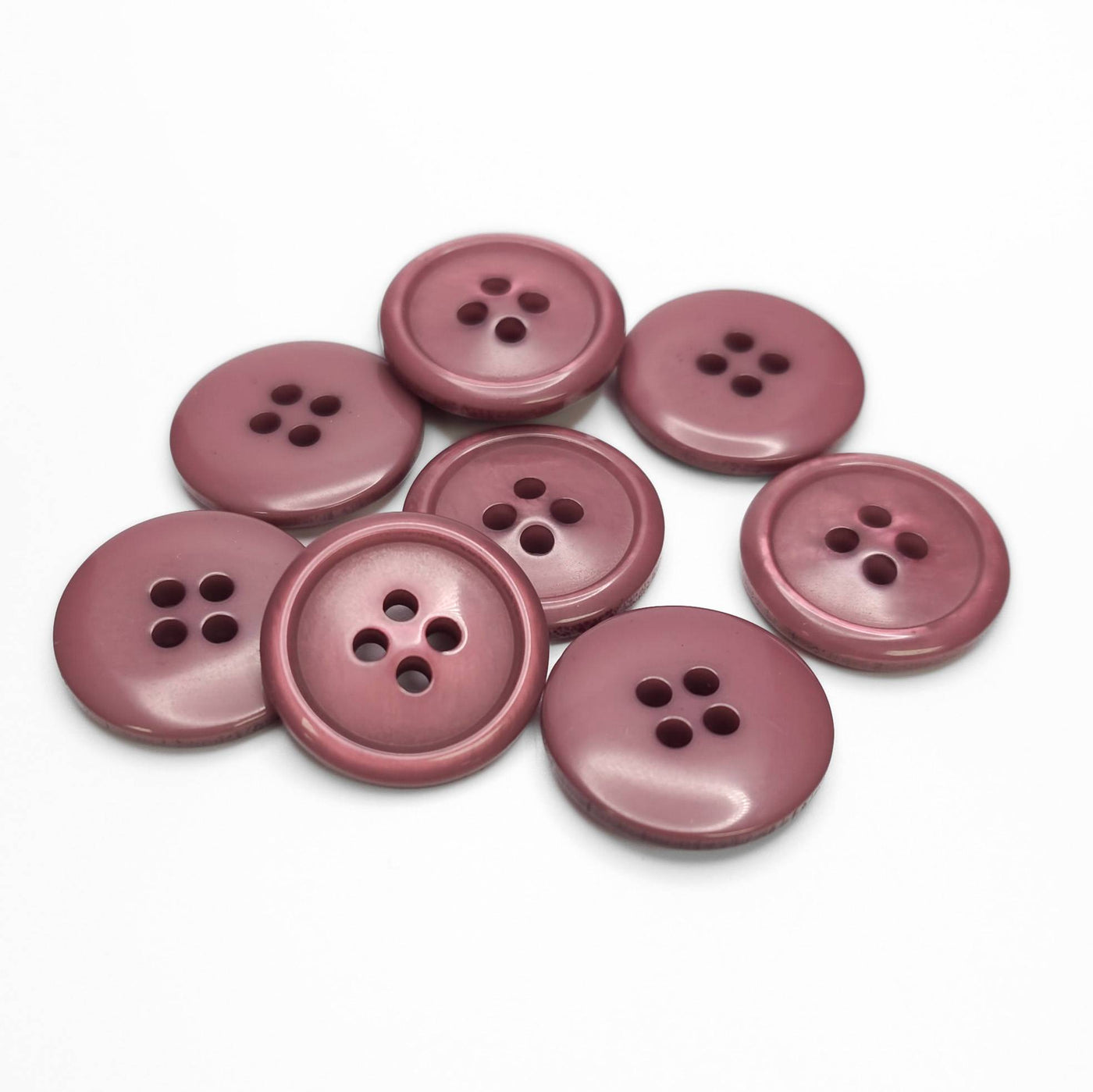 Buttons Purple 19 mm