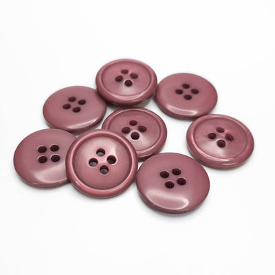 Buttons Purple 19 mm