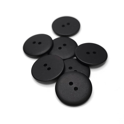 Buttons Black 18 mm