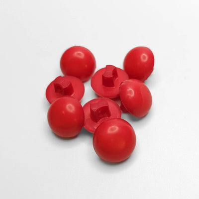 Buttons Red 10 mm 