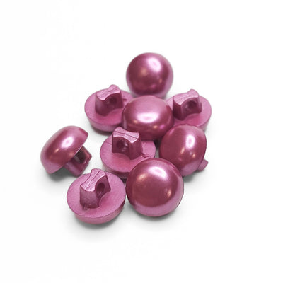 Buttons Pink 9 mm