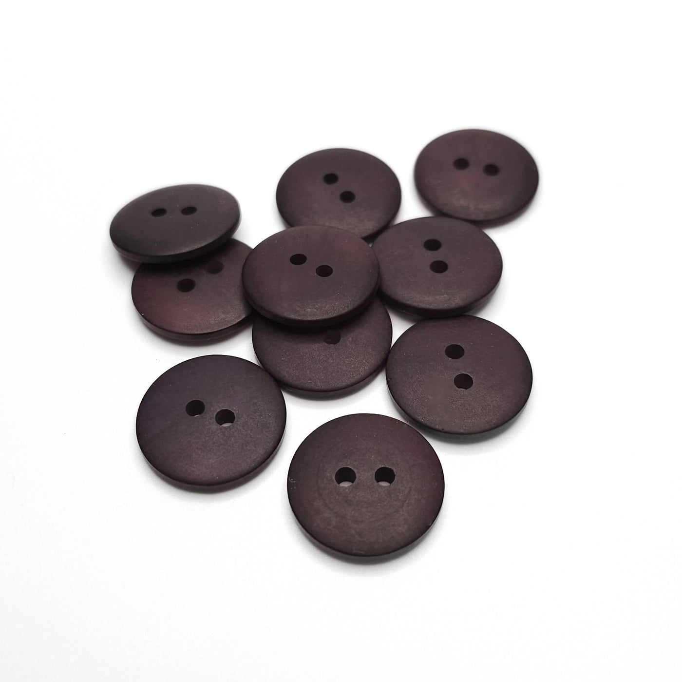 Buttons Black 17 mm