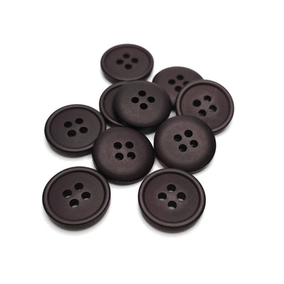 Buttons Brown 17 mm 