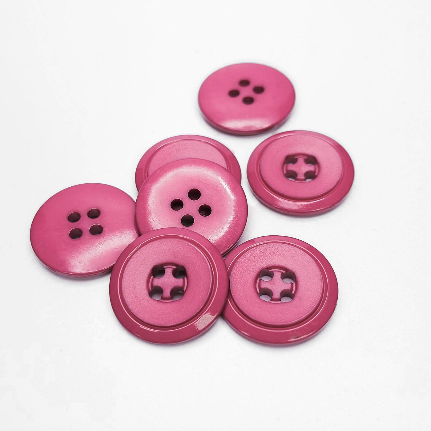 Buttons Rouge Pink 22 mm