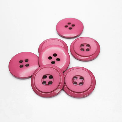 Buttons Rouge Pink 22 mm