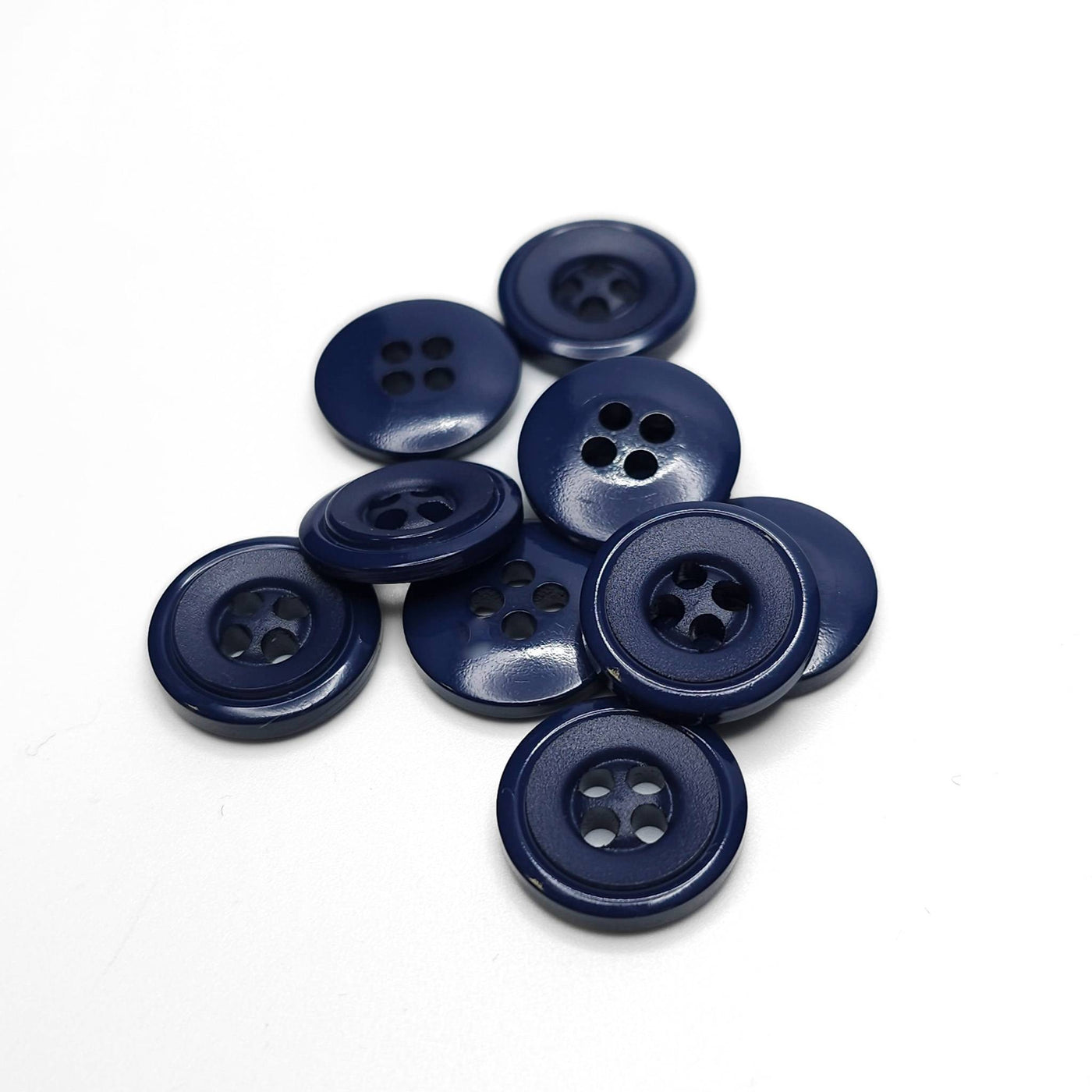 Buttons Navy 15 mm