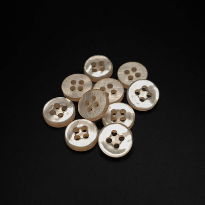 Buttons Beige 9 mm