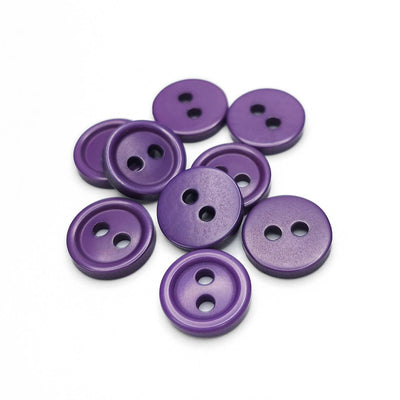 Buttons Purple 11 mm