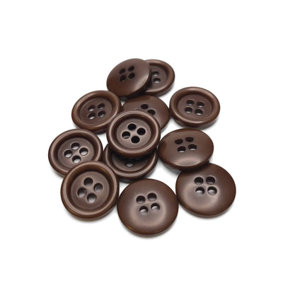 Buttons Brown 15 mm