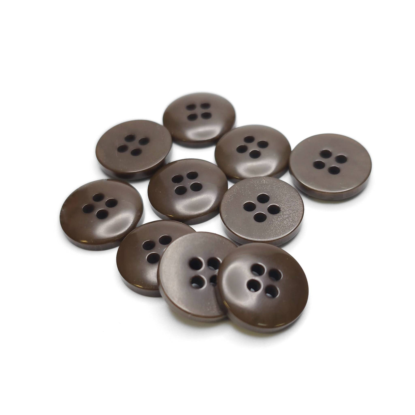 Buttons Brown 15 mm