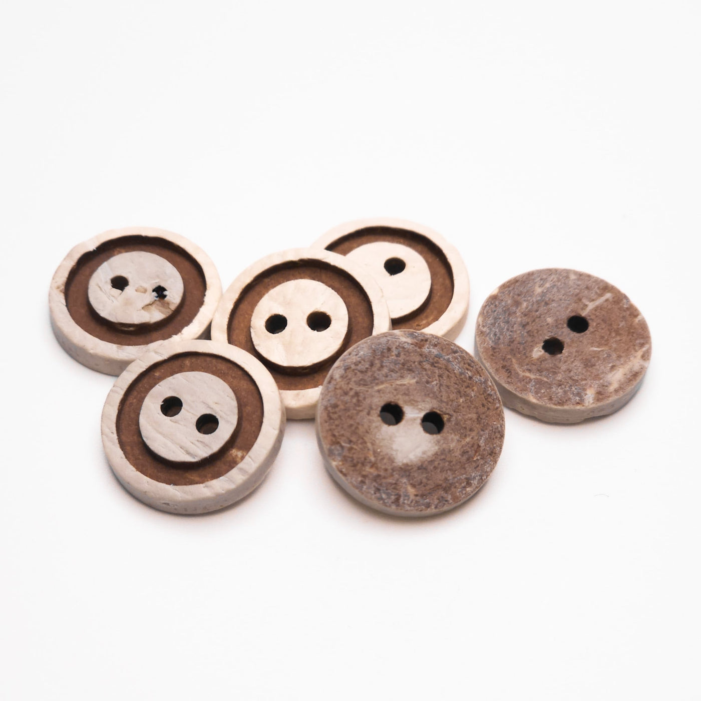 Wood Buttons - 17 mm
