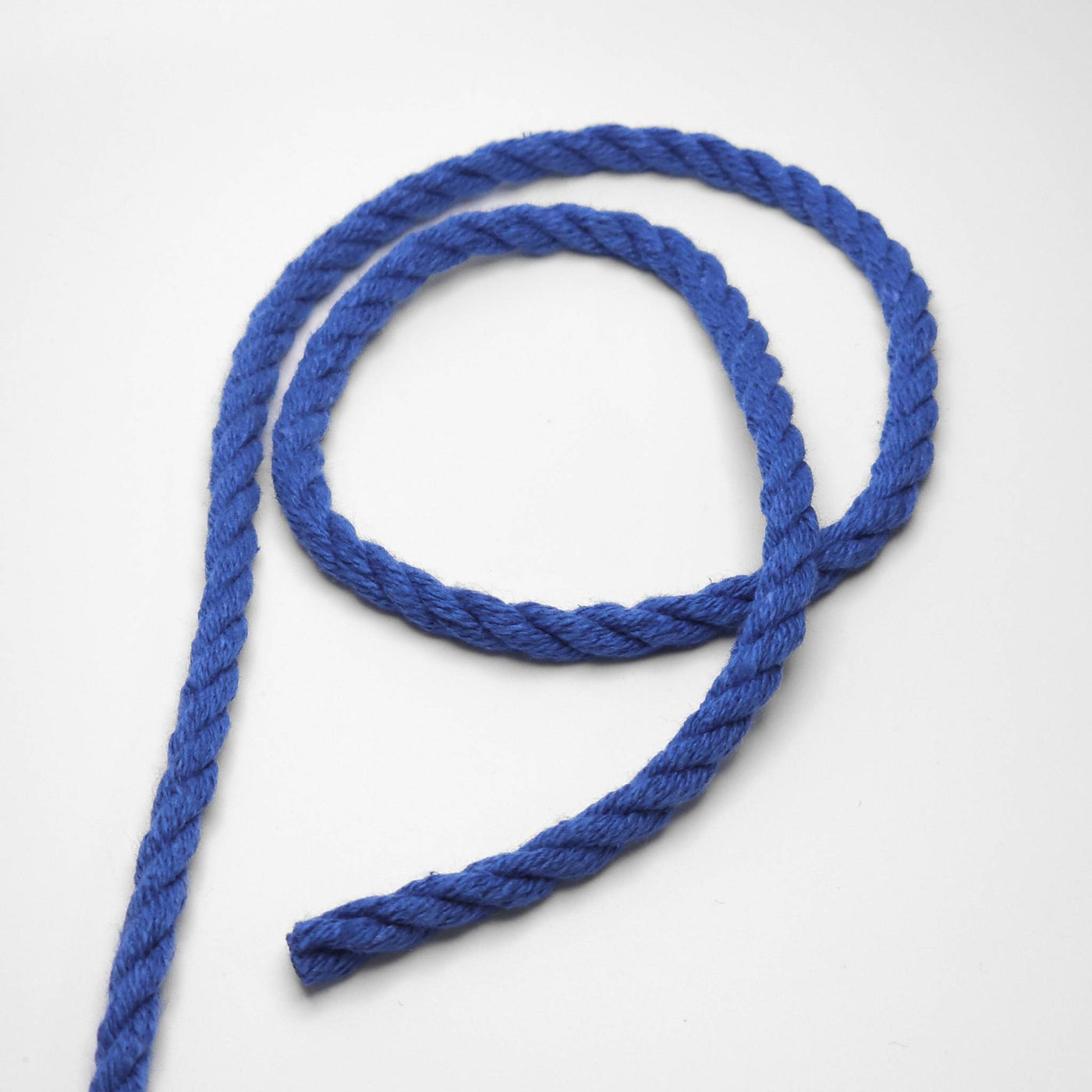 Twisted Cotton Cord | 7 mm | Royal Blue