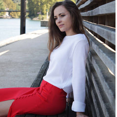 PDF SEWING PATTERN | The Benie Sweater | Cha’Coud | French only