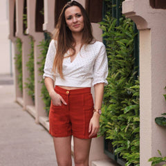 PDF SEWING PATTERN | The Léonce Shorts | Cha’Coud | French only