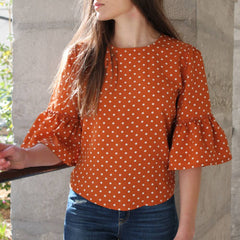 PDF SEWING PATTERN | Zora Blouse | Cha’Coud | FRENCH ONLY