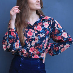 PDF SEWING PATTERN | Gaïa Shirt | Cha’Coud | BILINGUAL (FR/EN)