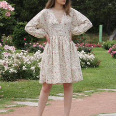 PDF SEWING PATTERN | Méline Dress | Cha’Coud | FRENCH ONLY