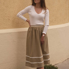 PDF SEWING PATTERN | Carole Skirt | Cha’Coud | FRENCH ONLY