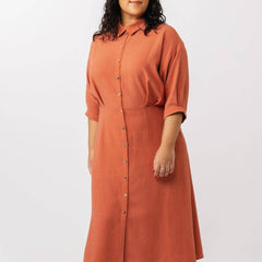 PDF SEWING PATTERN | Silmu Shirt & Shirt Dress | Named Clothing