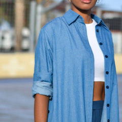 PDF SEWING PATTERN | Mestre Shirt | Pauline Alice | TRILINGUAL (EN/FR/SP)