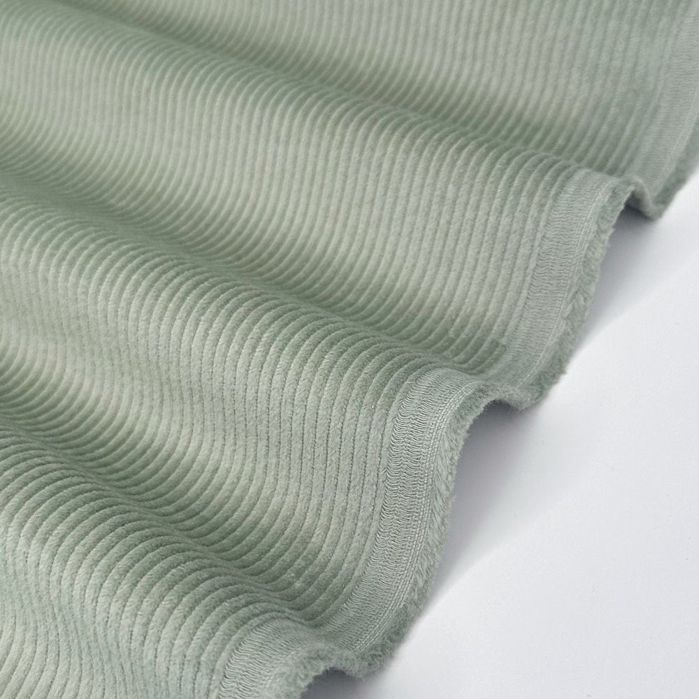 Corduroy | Organic Cotton | Sage | 46 cm | END OF ROLL