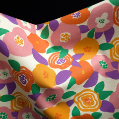 100% Cotton Printed Canvas | Vivia Floral | Oeko-Tex