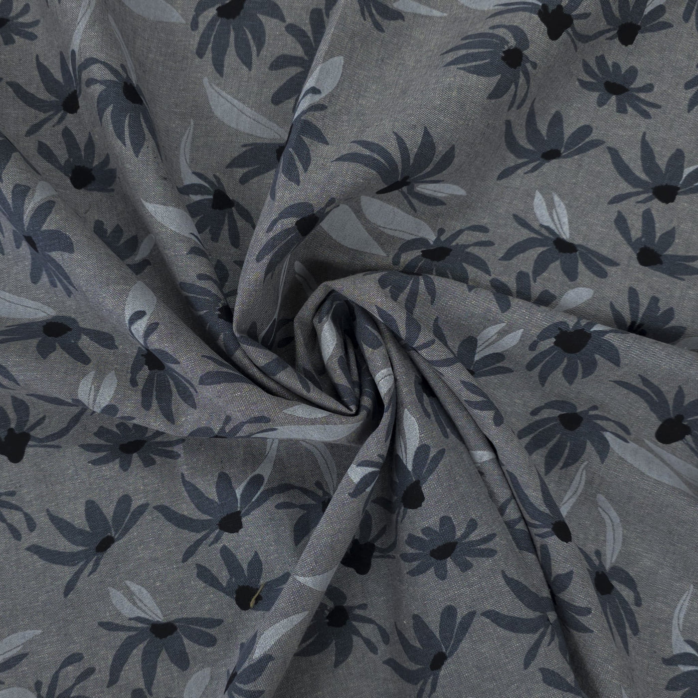 Around the Bend Canvas by Anna Graham pour Robert Kaufman | Graphite