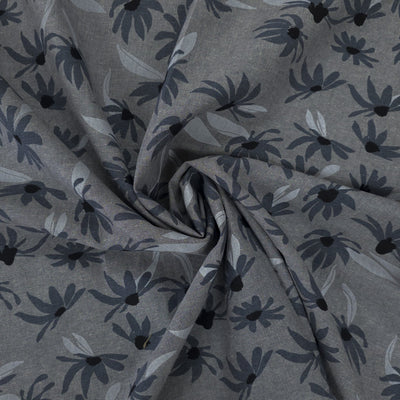 Around the Bend Canvas by Anna Graham pour Robert Kaufman | Graphite