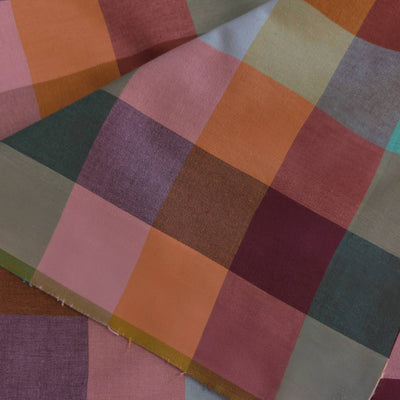 Yarn Dyed | 100% Cotton | Canyon Springs | Happy Place Checkers | Strata | Fableism