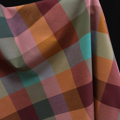 Yarn Dyed | 100% Cotton | Canyon Springs | Happy Place Checkers | Strata | Fableism