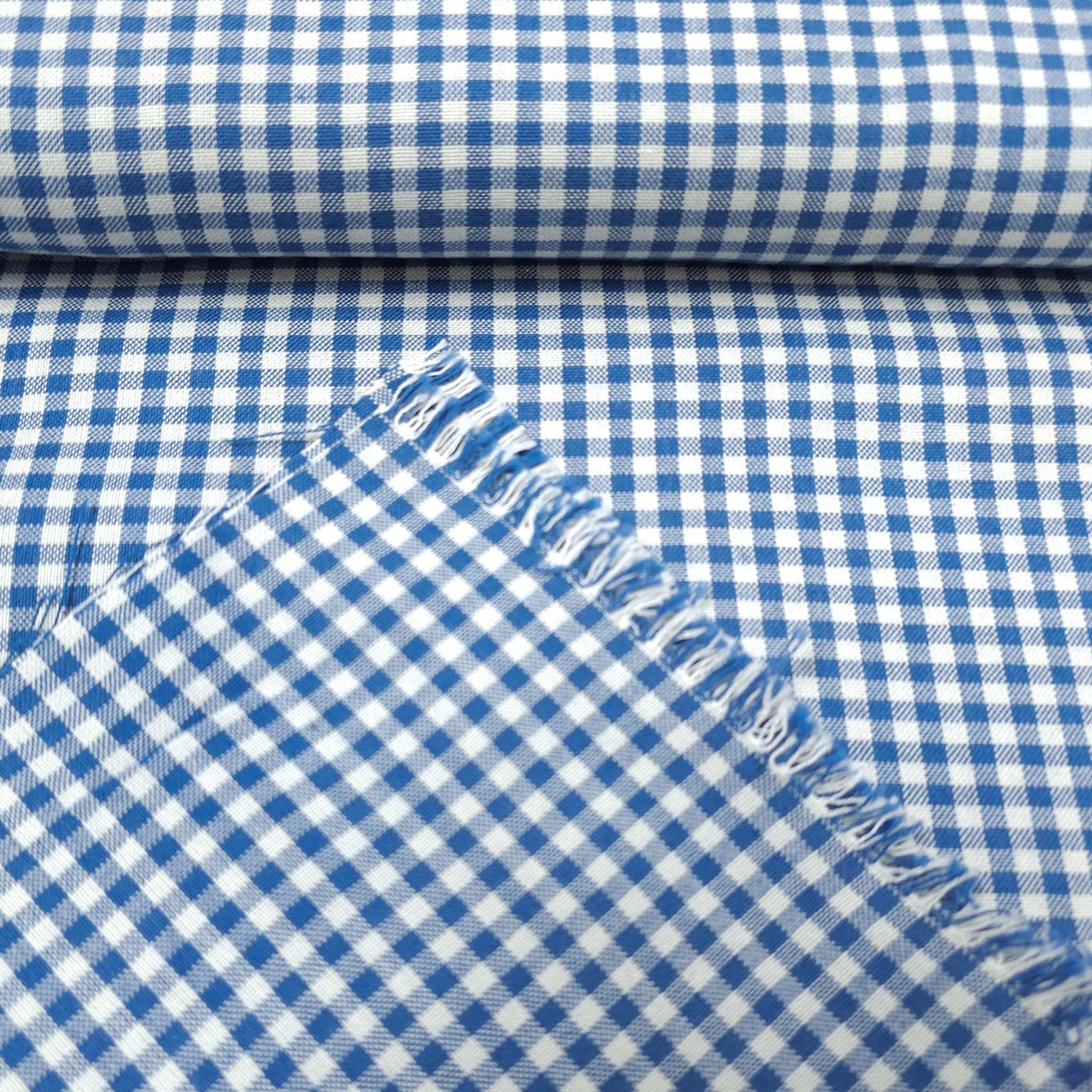 Carolina Gingham 100% Cotton | Robert Kaufman | 1/8" - 3 mm - Denim 