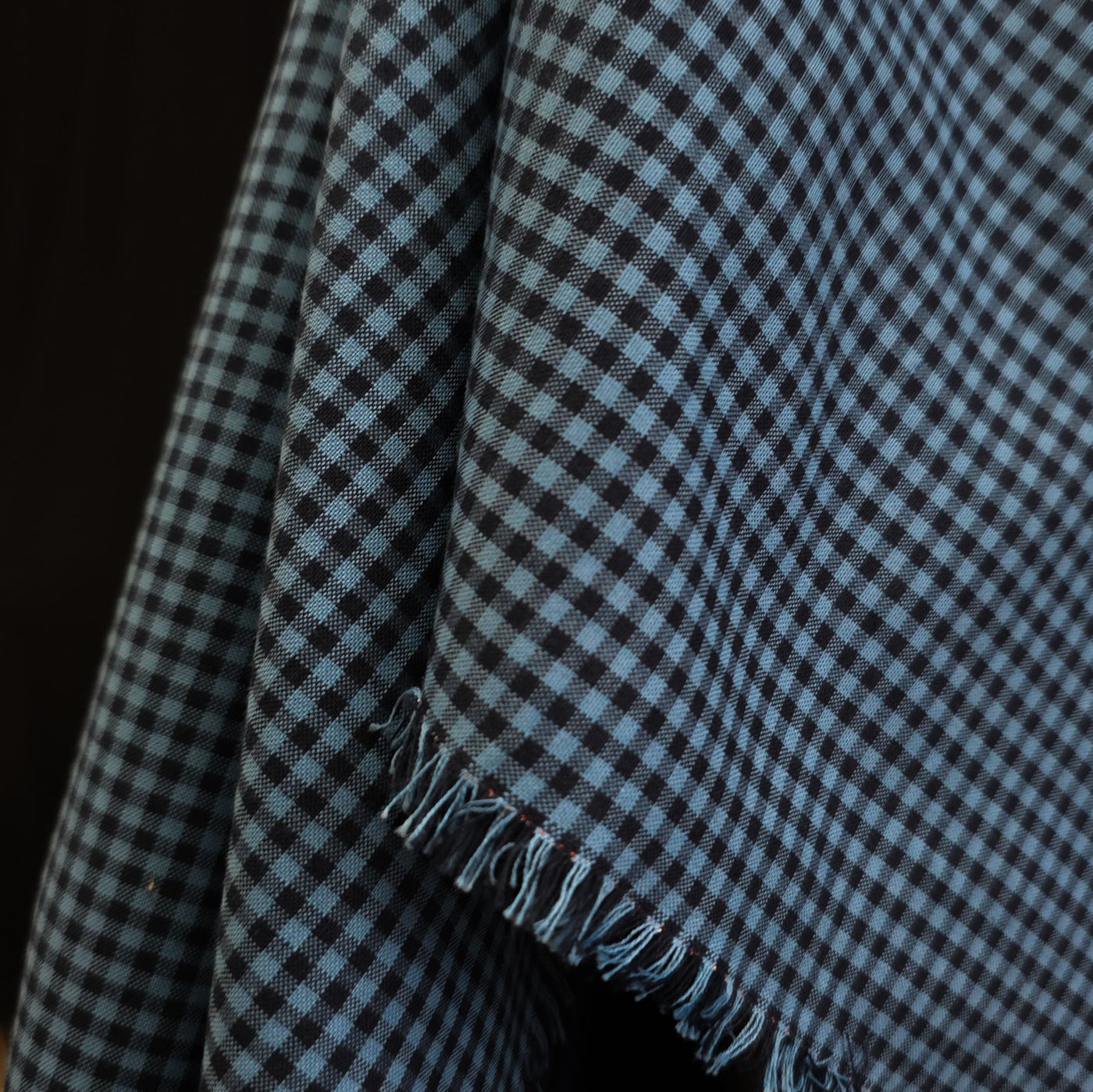 Carolina Gingham 100% Cotton Fabric | Robert Kaufman | 1/8" - 3 - mm | Indigo