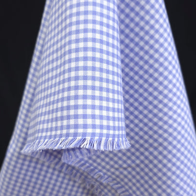 Carolina Gingham 100% Cotton Fabric | Robert Kaufman | 1/8" - 3 - mm | Periwinkle