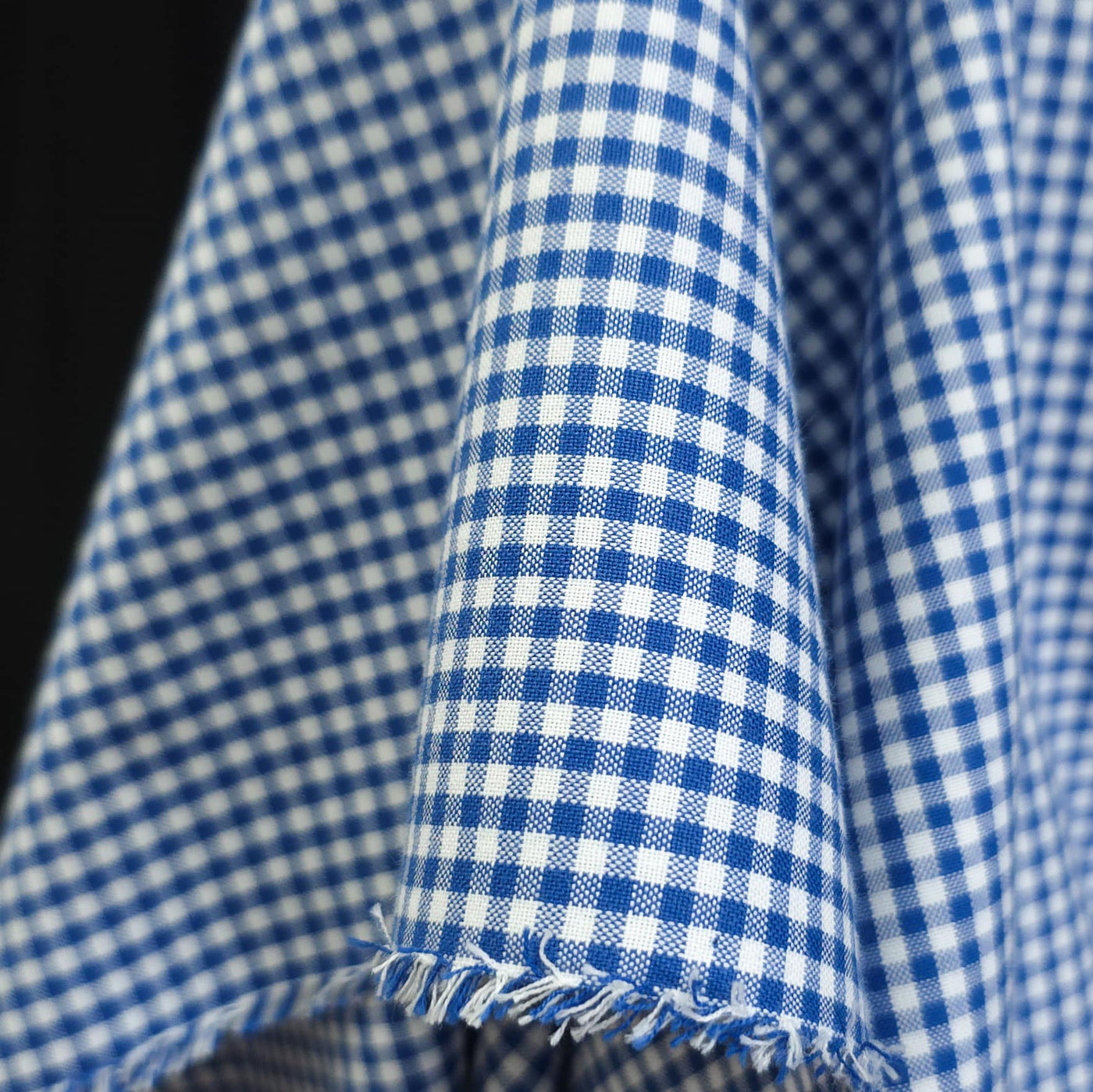 Carolina Gingham 100% Cotton Fabric | Robert Kaufman | 1/8" - 3 - mm | Royal