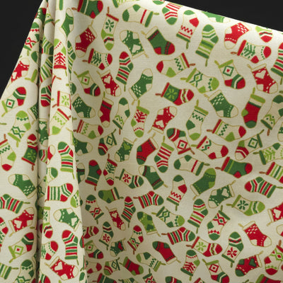 100% Cotton | Holiday Charms | Cream | Robert Kaufman