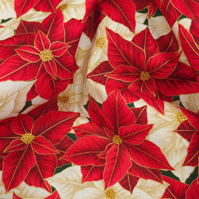 100% Cotton | Holiday Flourish | Festive Finery | Robert Kaufman
