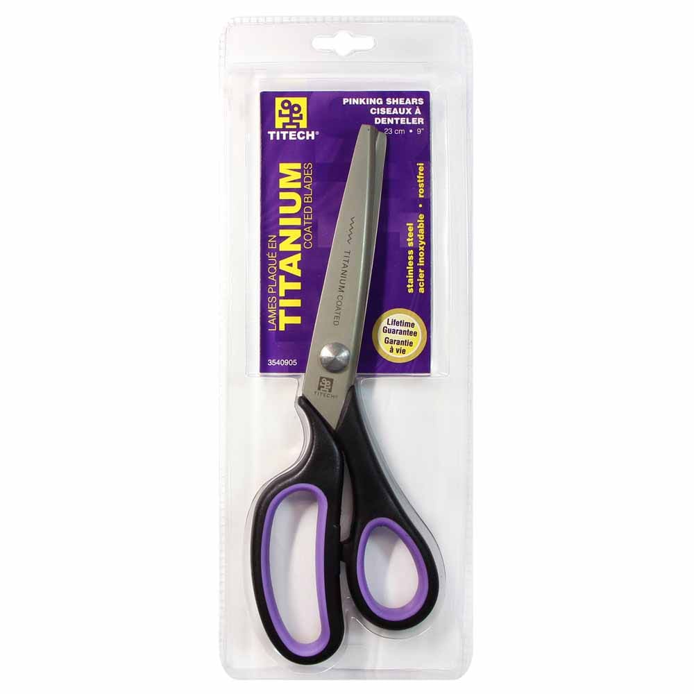 TITECH | Pinking Shears | 9″ (22.9cm)