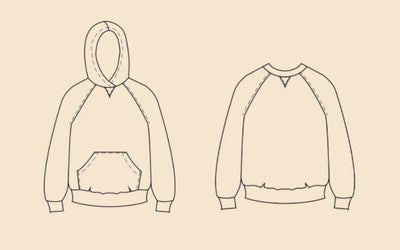PDF Sewing Pattern | Kids Hoodie | Wardrobe by Me