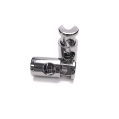 Plastic Cord Locks | 8 mm | 2 Pieces | Silver