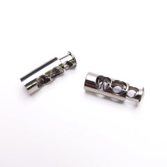 Plastic Cord Locks | 2 Pieces | Silver