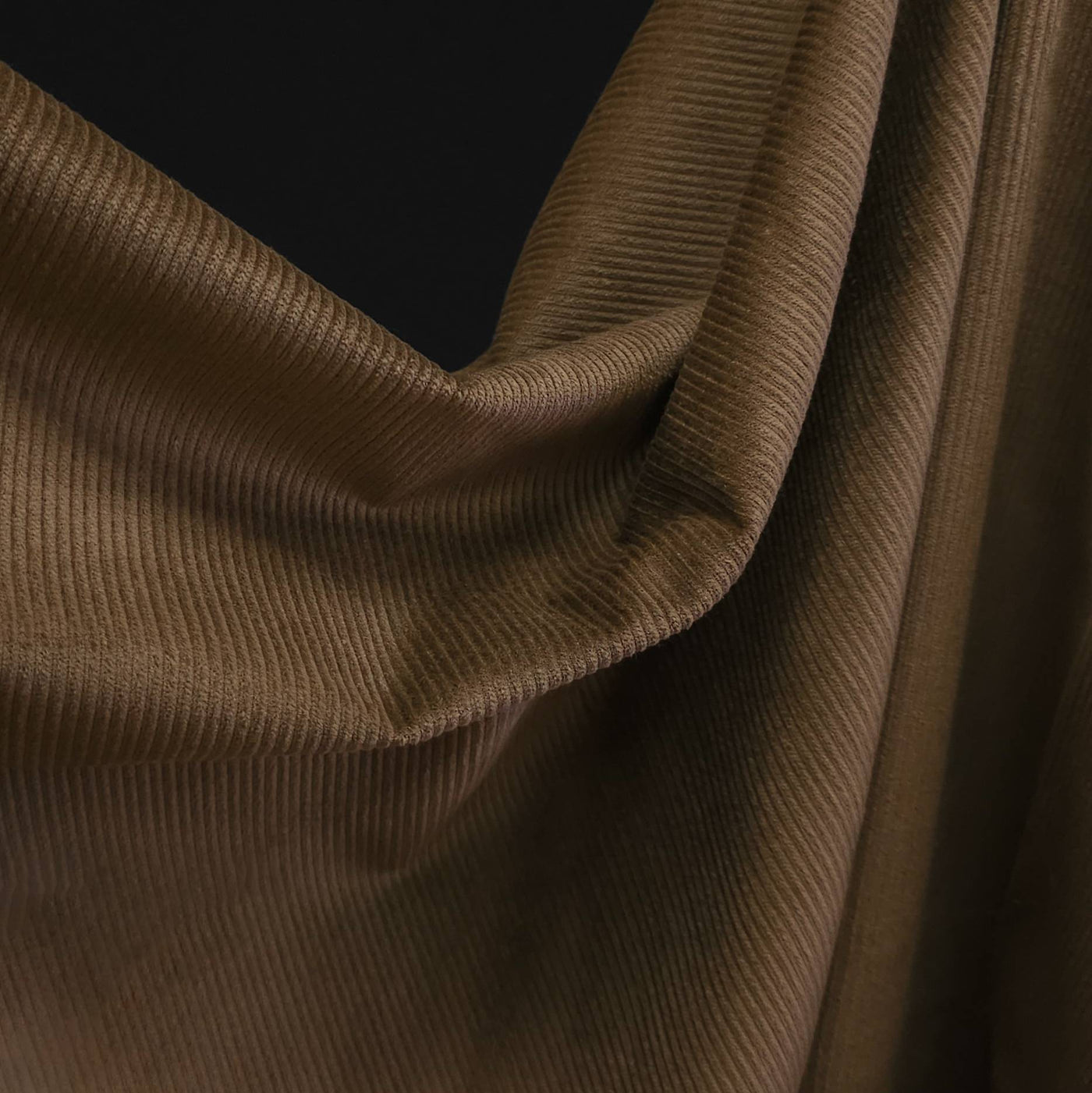 Corduroy | 8 Wale | Dark Tan